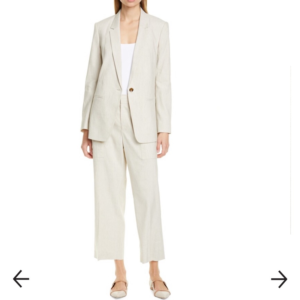 Club Monaco Linen Suit
